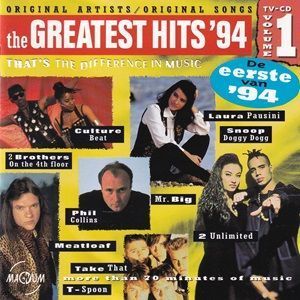 The Greatest Hits '94 Volume 1 - Diverse Artiesten